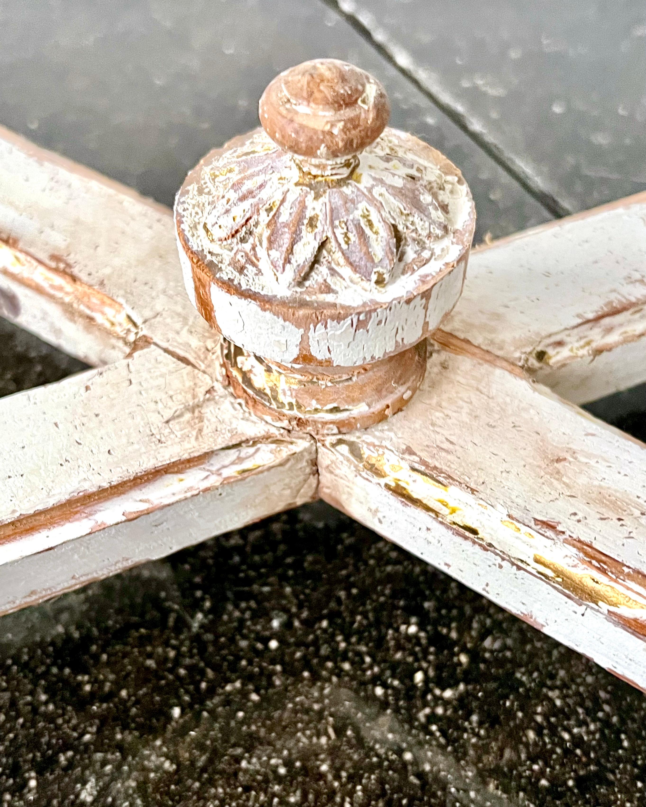 Early 19th Century Swedish Gustavian Neoclassical Painted Console Table 9