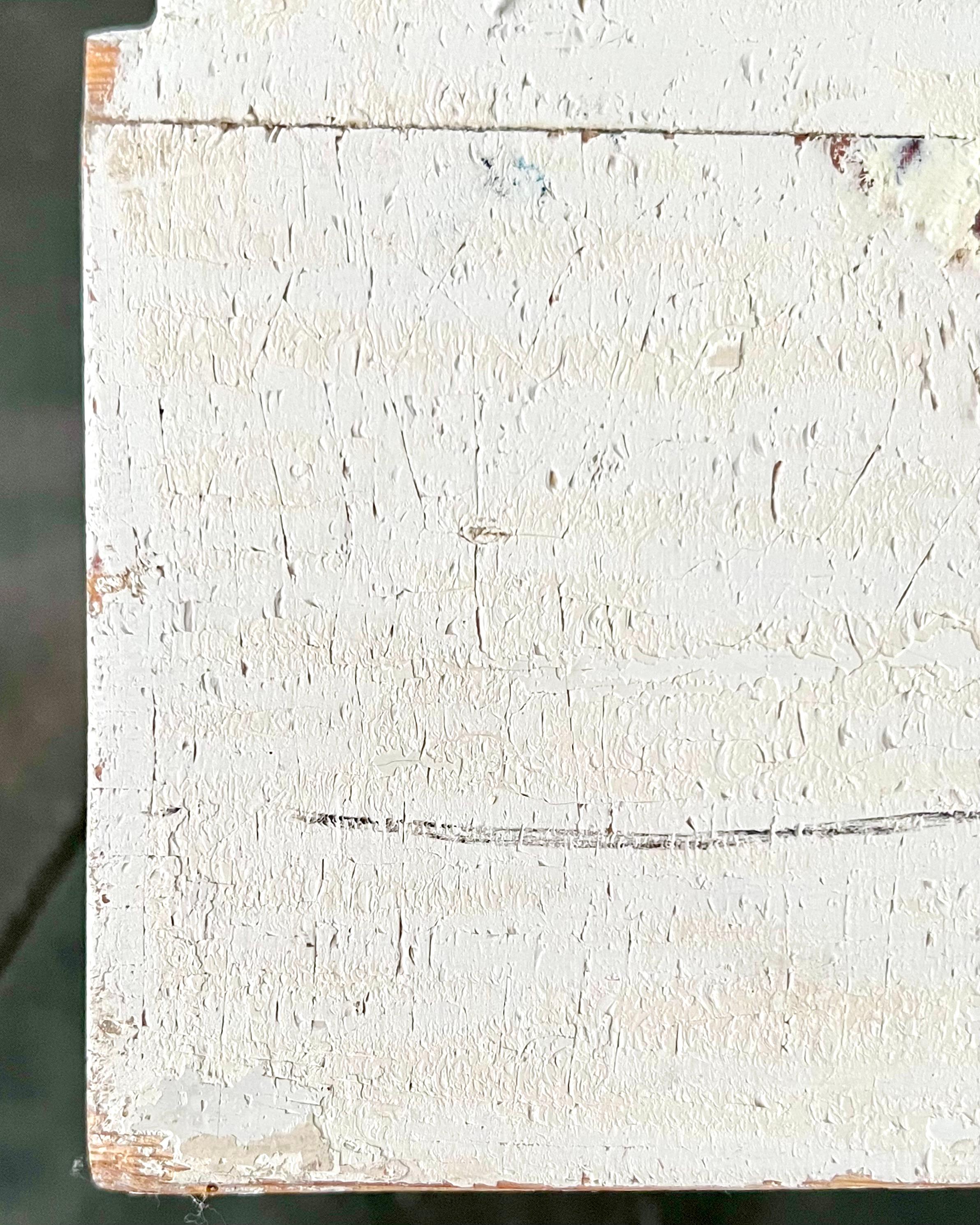 Early 19th Century Swedish Gustavian Neoclassical Painted Console Table 4