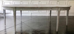 Early 19th Century Swedish Gustavian Period Extending Table