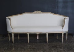 Sofá Gustaviano Sueco de principios del siglo XIX, c. 1815