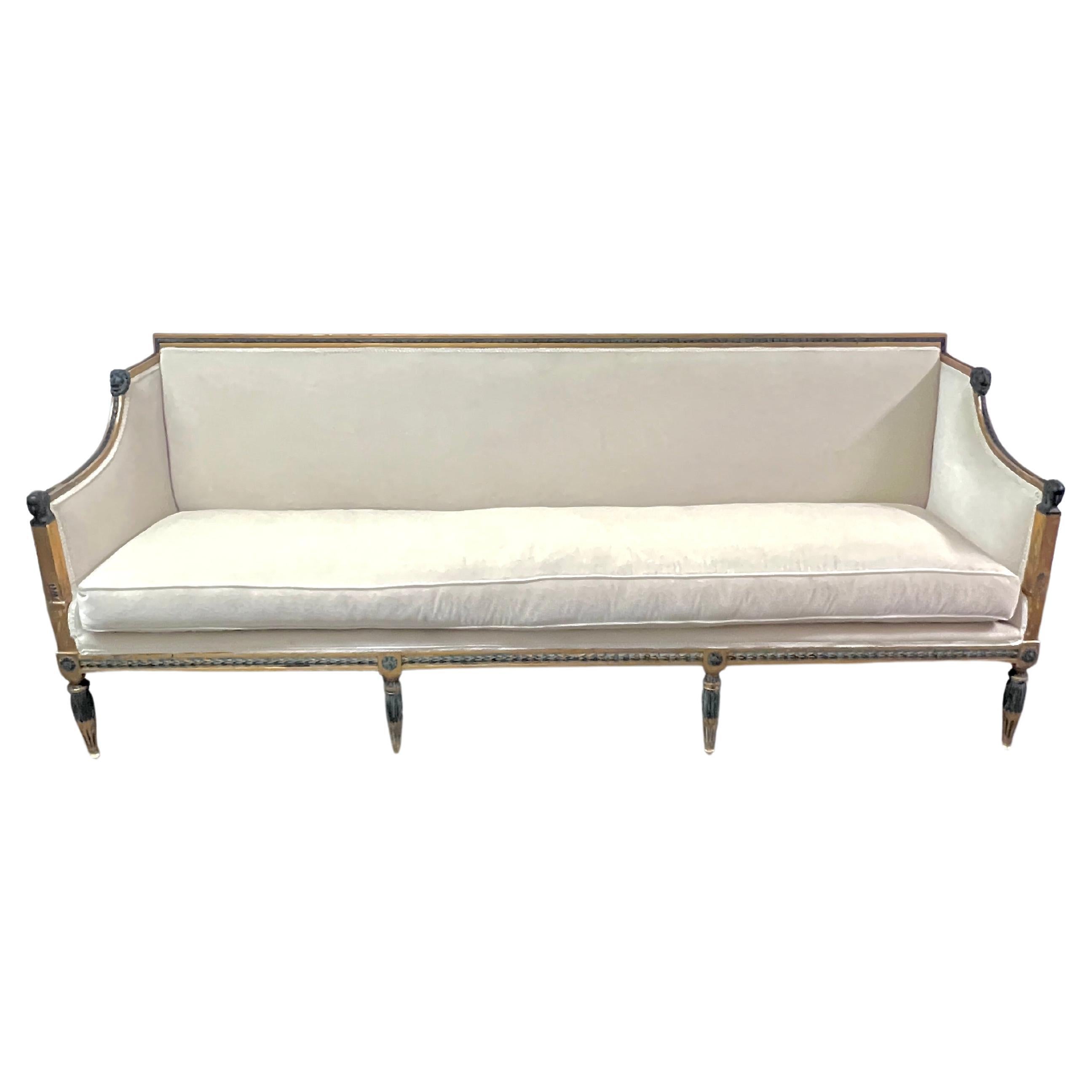 Schwedisches Gustavianisches Sofa aus dem frühen 19.  im Angebot