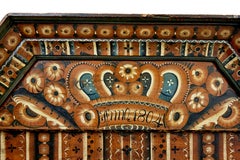 Early 19th century Swedish hand painted cupboard