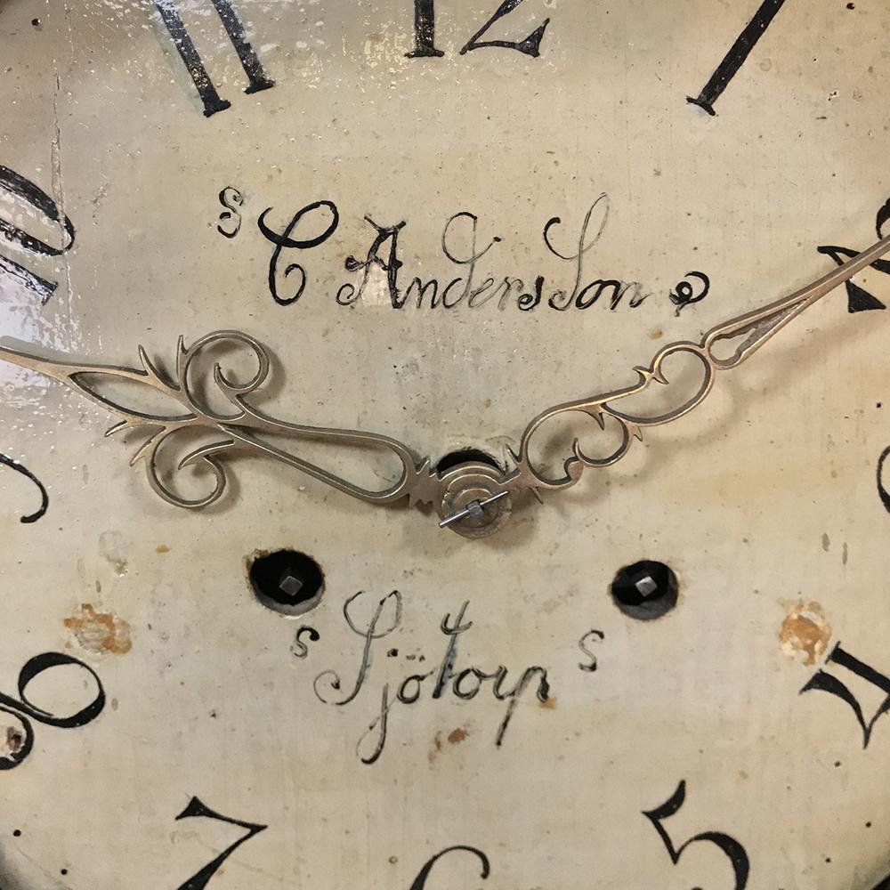 Early 19th Century Swedish Long Case Clock 2