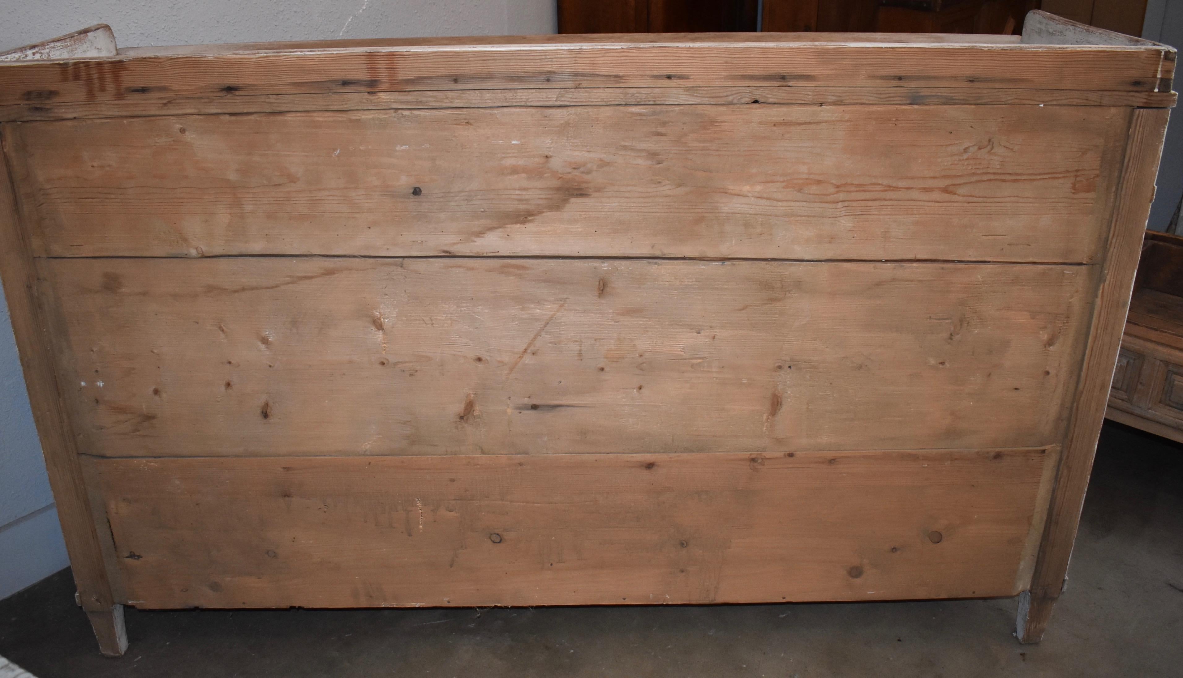 Early 19th Century Swedish Long Sideboard 6