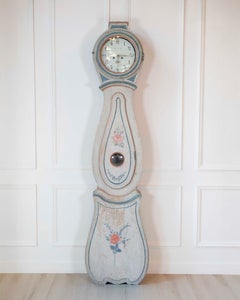 Early 19th Century Swedish Mora Clock from Forsa, Hälsingland