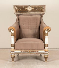 Early 19th Century Swedish Neo-Classical Armchair in Gustavian Style