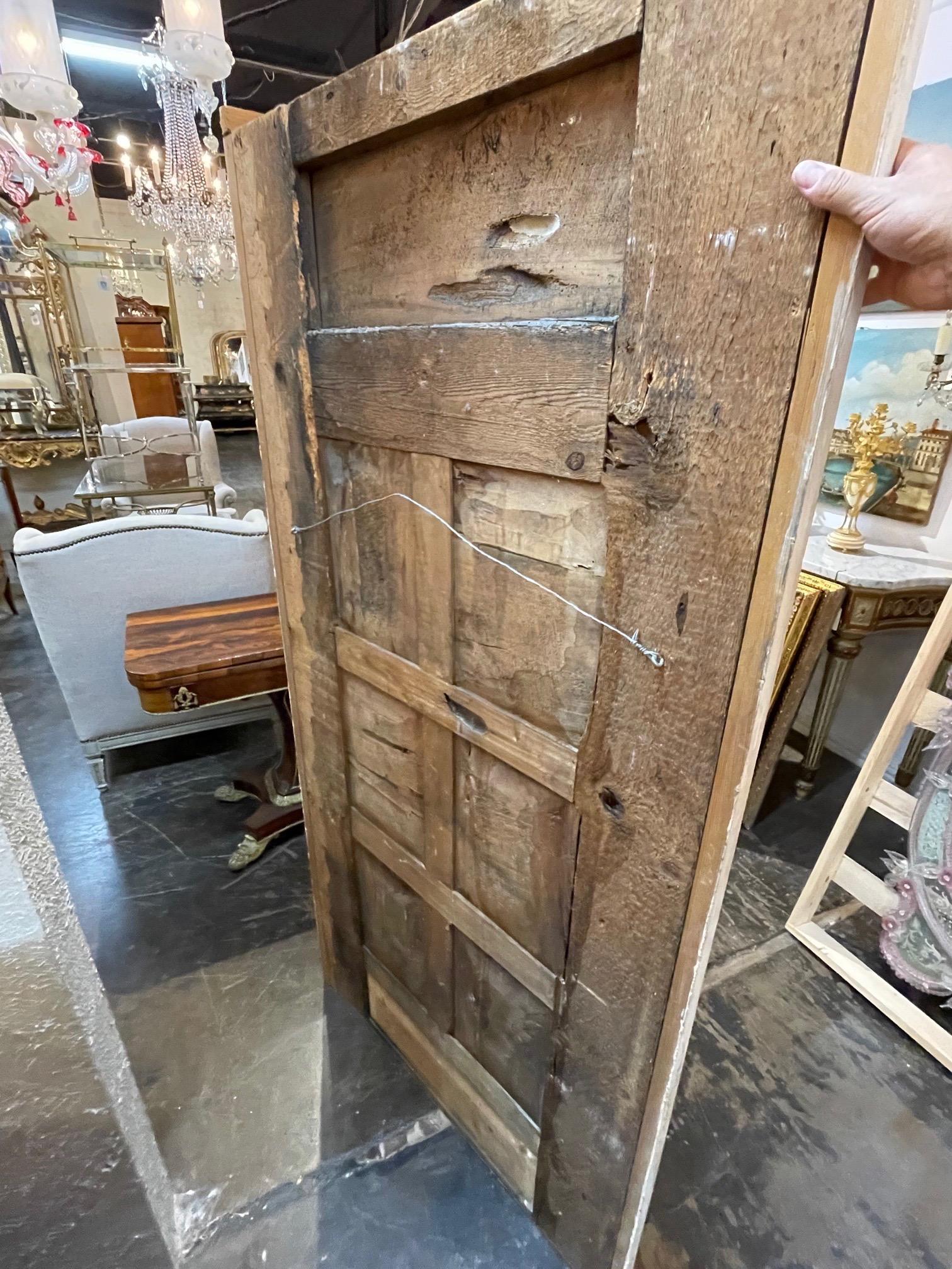 Wood Early 19th Century Swedish Neoclassical Painted Mirror For Sale