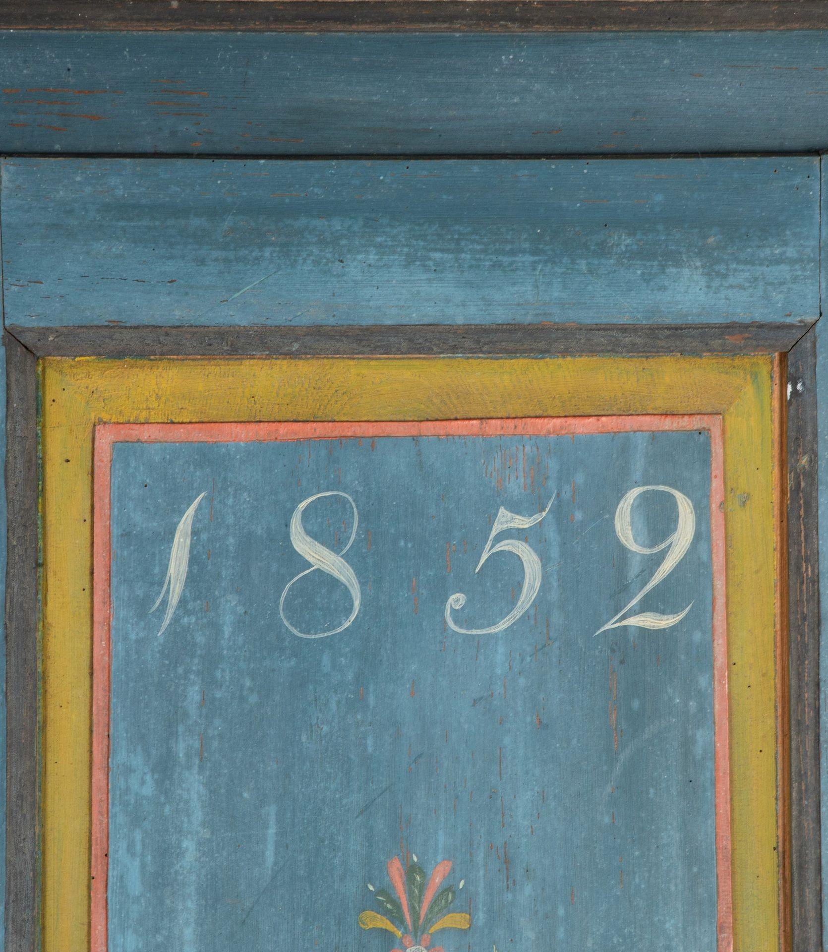 Armario pintado original sueco de principios del siglo XIX en venta 5