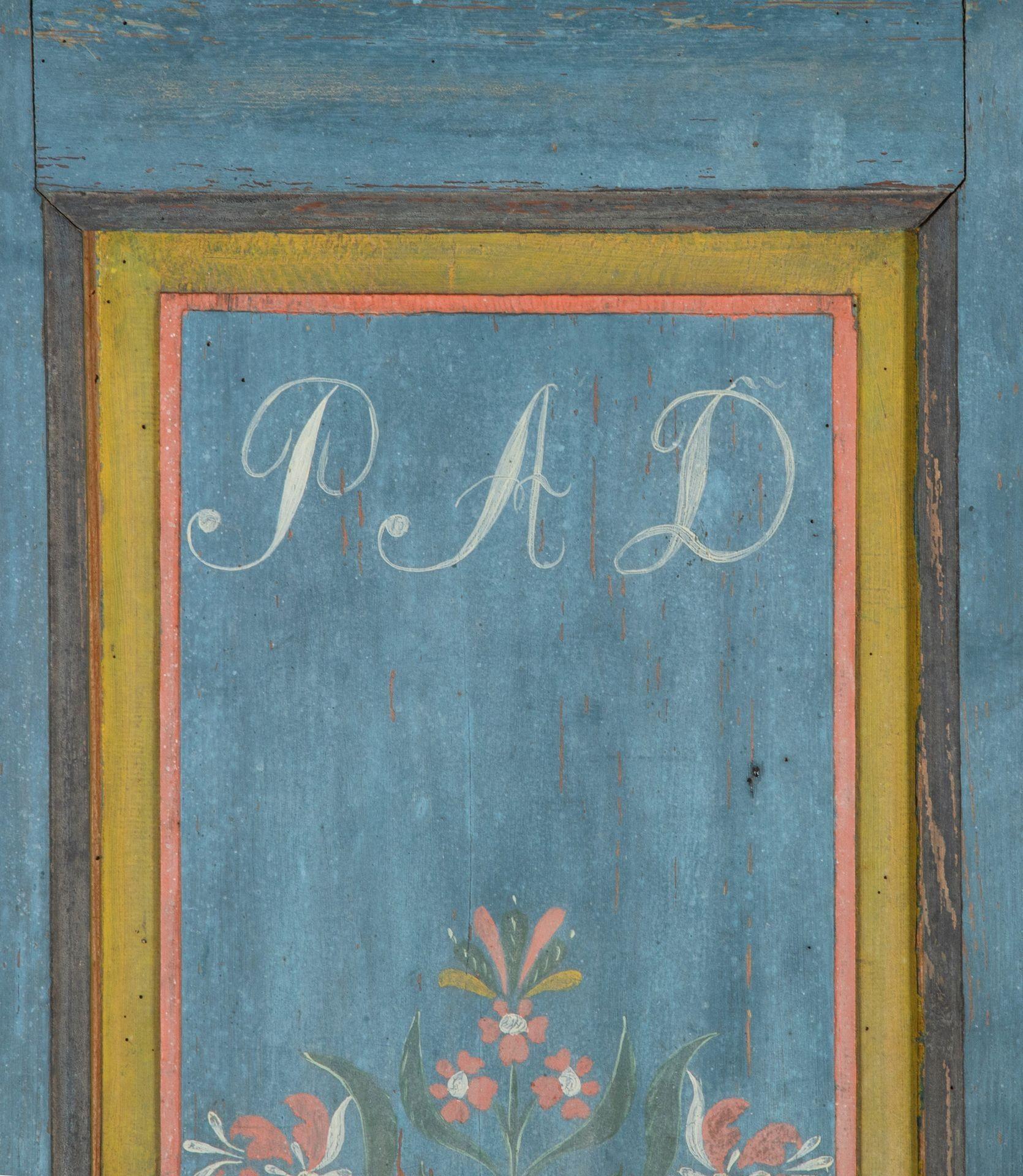 Armario pintado original sueco de principios del siglo XIX en venta 6