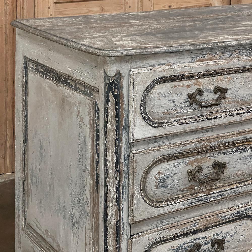 Early 19th Century Swedish Painted Commode, Chest of Drawers For Sale 4