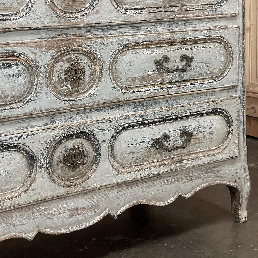Early 19th Century Swedish Painted Commode, Chest of Drawers For Sale 7