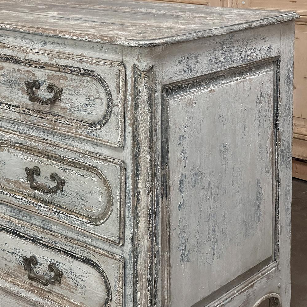 Early 19th Century Swedish Painted Commode, Chest of Drawers For Sale 8