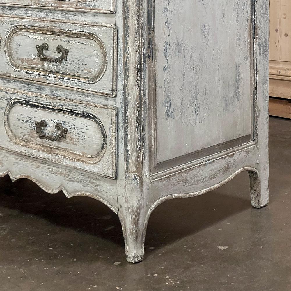 Early 19th Century Swedish Painted Commode, Chest of Drawers For Sale 9