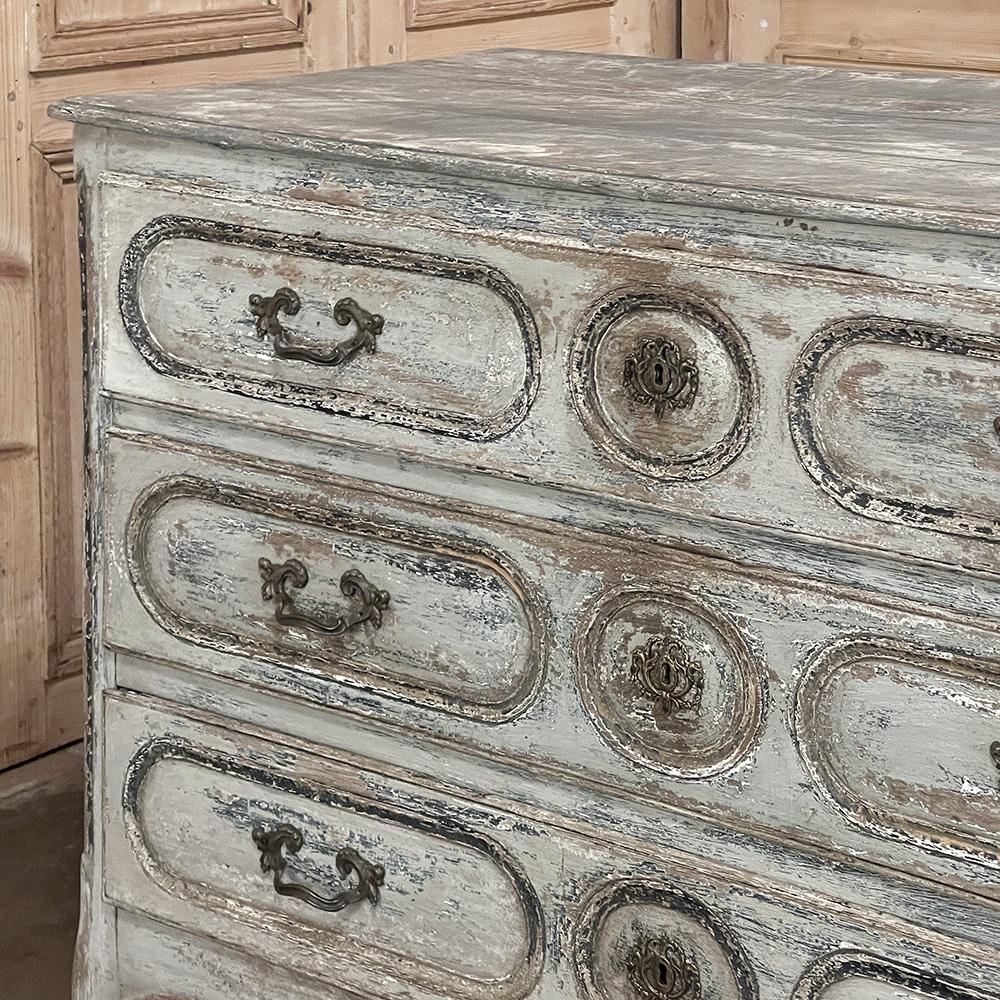 Early 19th Century Swedish Painted Commode, Chest of Drawers For Sale 10