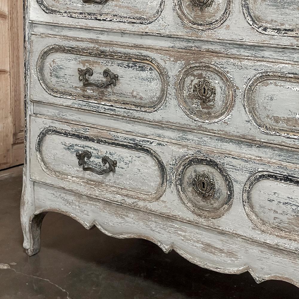 Early 19th Century Swedish Painted Commode, Chest of Drawers For Sale 11