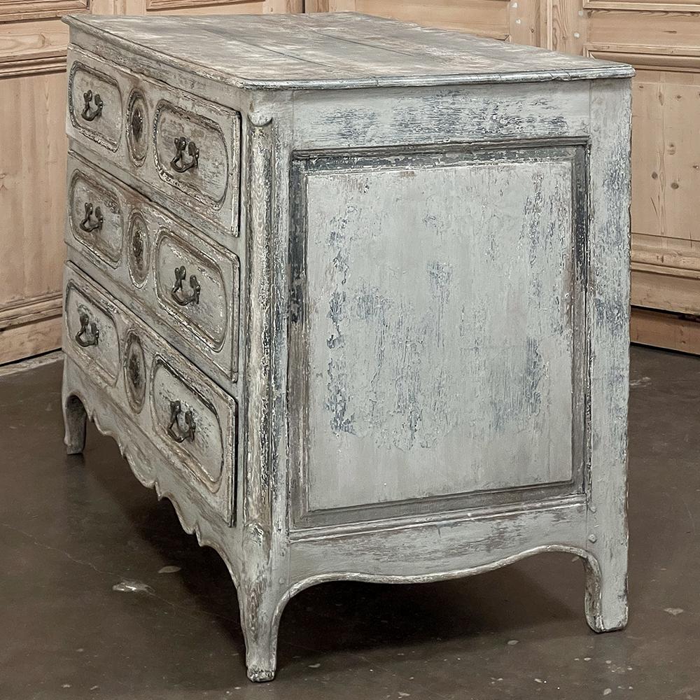 Early 19th Century Swedish Painted Commode, Chest of Drawers For Sale 12