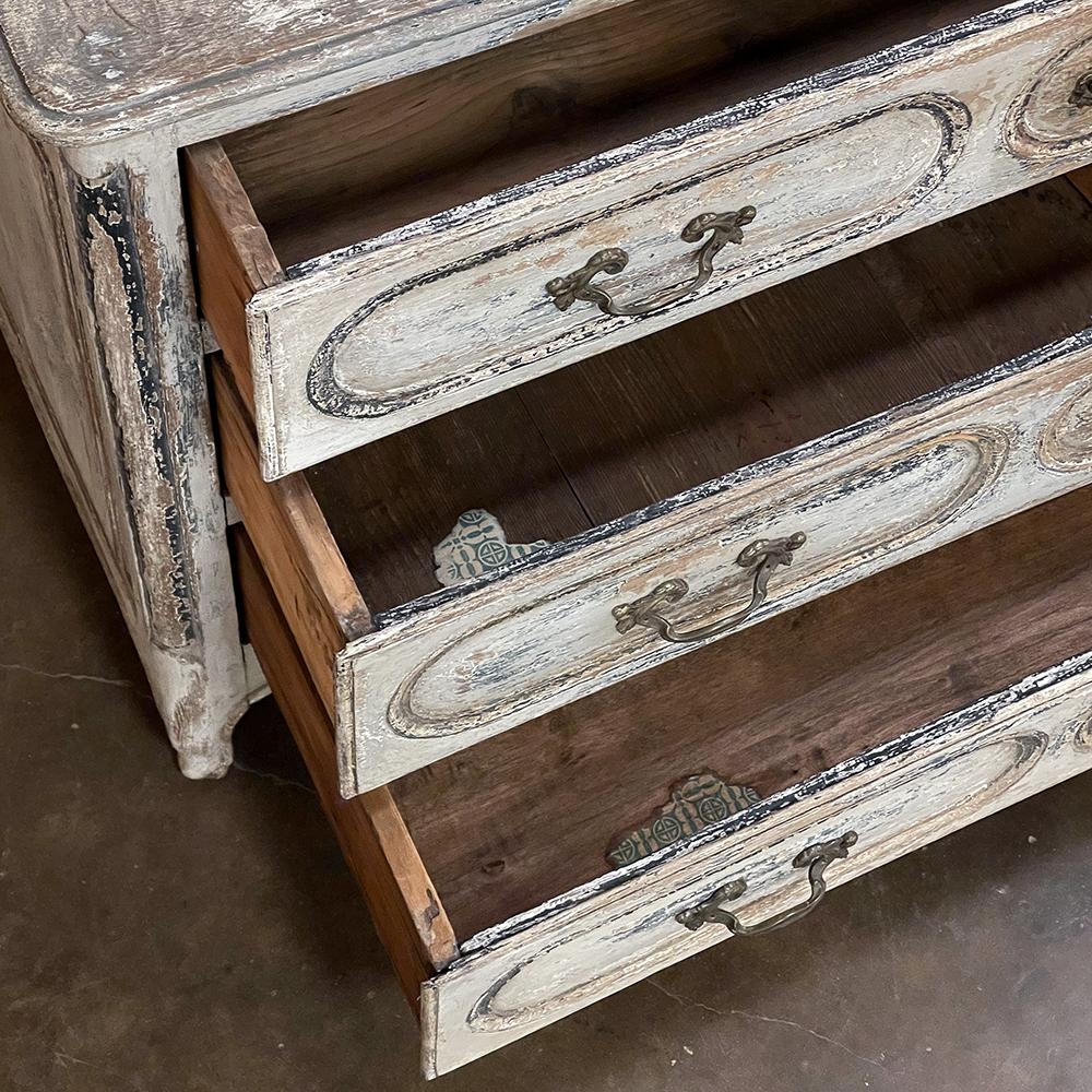 Early 19th Century Swedish Painted Commode, Chest of Drawers For Sale 1