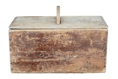 Early 19th Century Swedish Pine Bread Storage Box