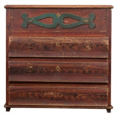 Early 19th Century Swedish Pine Country Chest of Drawers