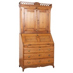 Early 19th Century Swedish Pine Secretary Bureau Early 19th Century Swedish Pine Secretary Bureau
