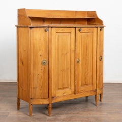 Early 19th Century Swedish Pine Sideboard Cabinet
