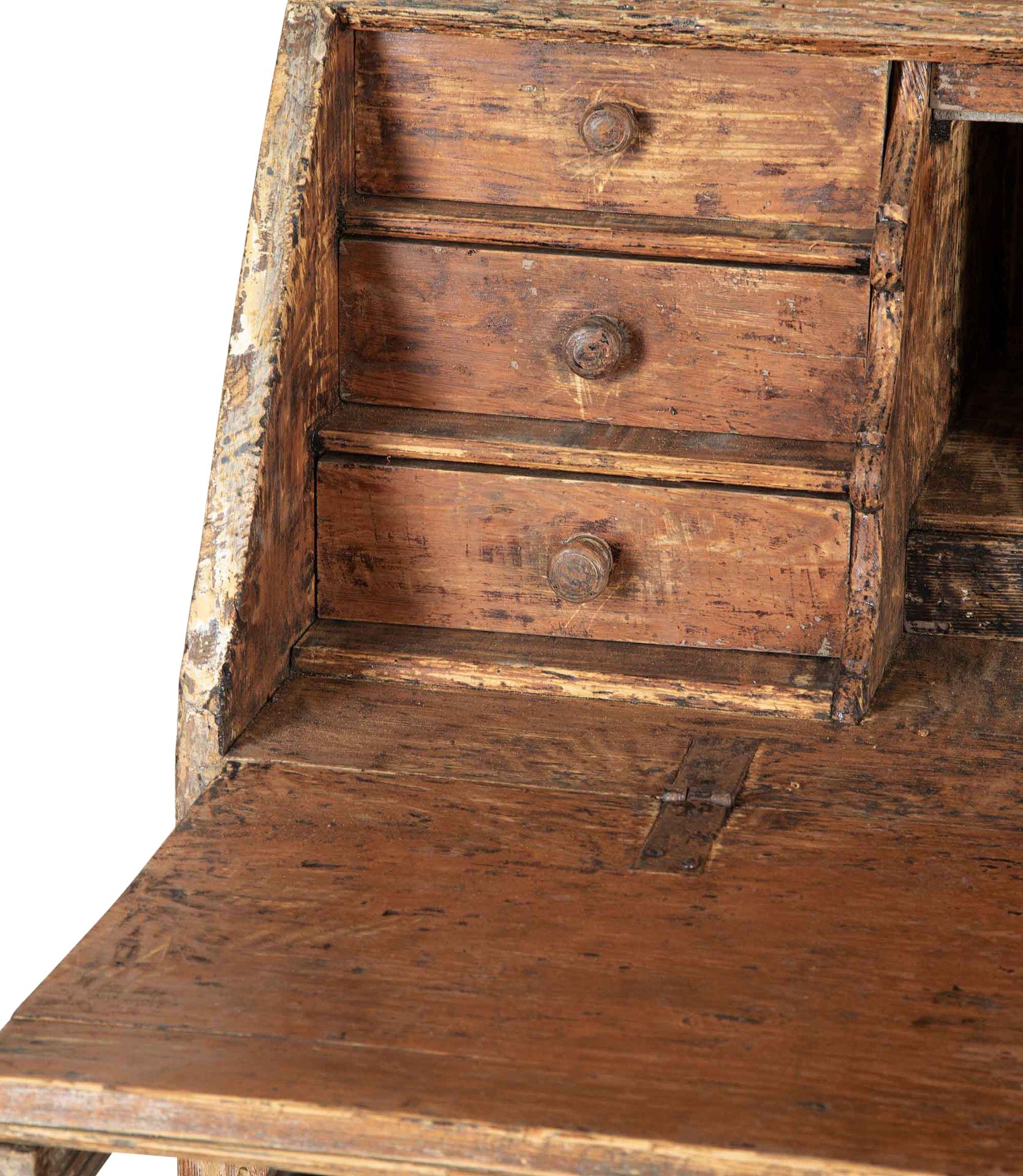 Early 19th Century Swedish Secretary from Skåne For Sale 12