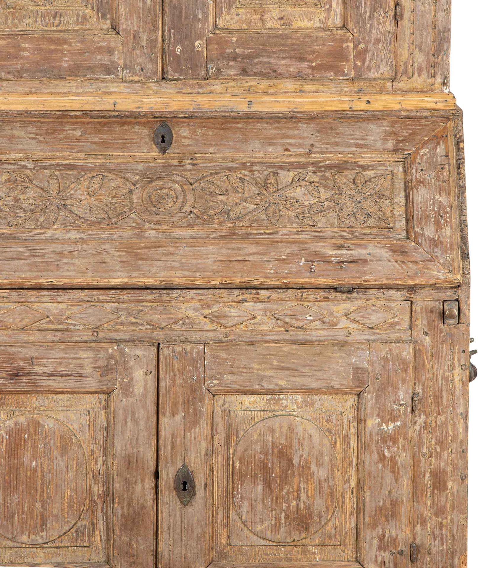Gustavian Early 19th Century Swedish Secretary from Skåne For Sale