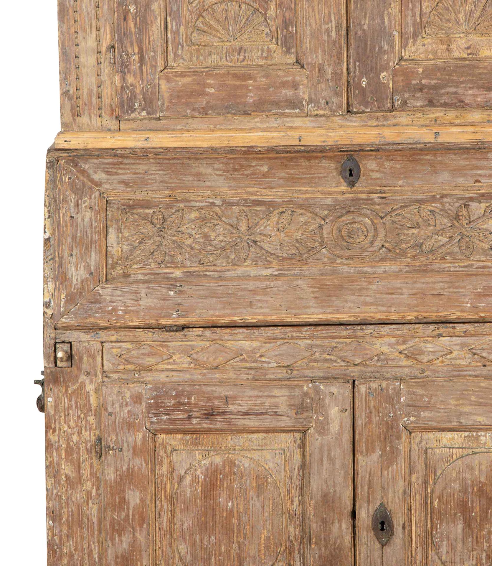 Early 19th Century Swedish Secretary from Skåne In Good Condition For Sale In Tetbury, Gloucestershire