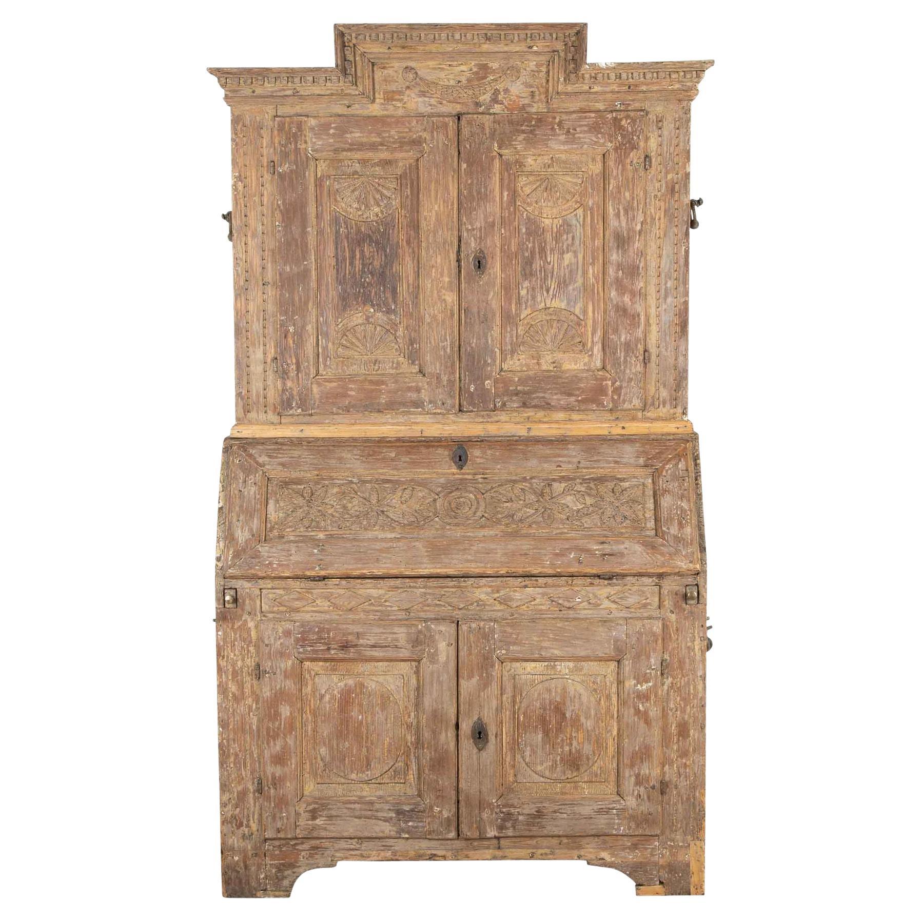 Early 19th Century Swedish Secretary from Skåne