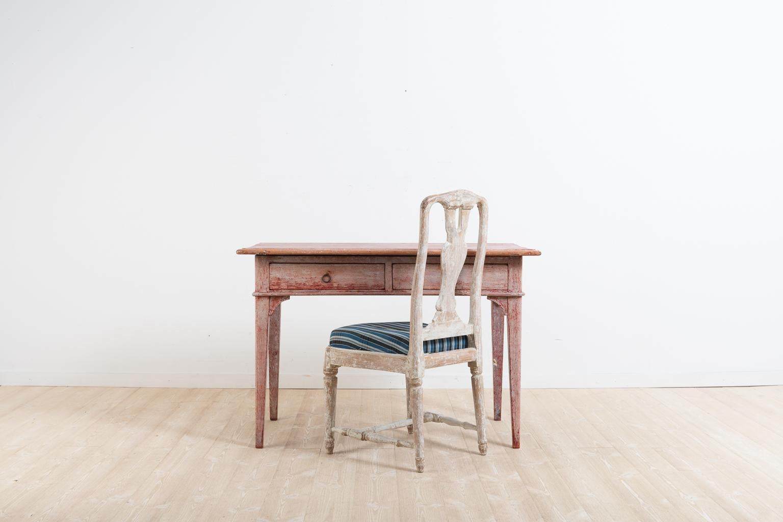 Hand-Crafted Early 19th Century Swedish Table in Gustavian Style