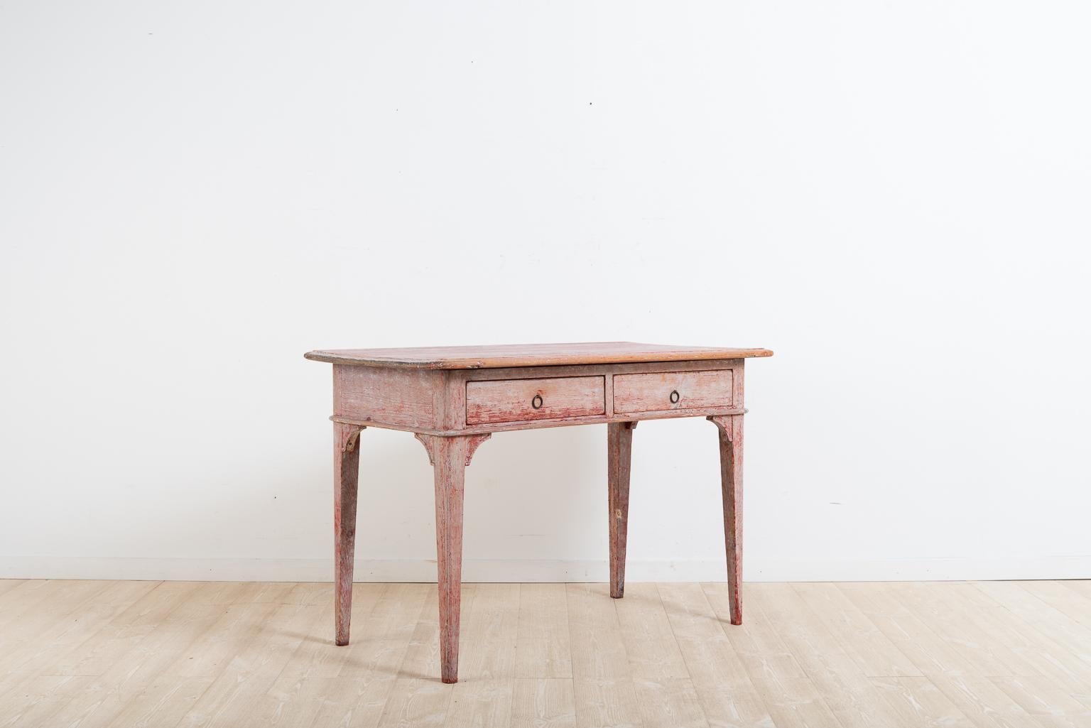 Pine Early 19th Century Swedish Table in Gustavian Style