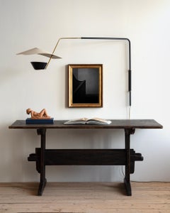 Early 19th Century Swedish Trestle Table