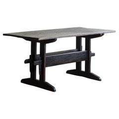 Early 19th Century Swedish Trestle Table