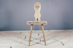 Early 19th Century Swedish Vernacular Metamorphic Chair Table or Bordstol