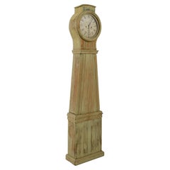 Antique Early 19th Century Swedish Wooden Clock