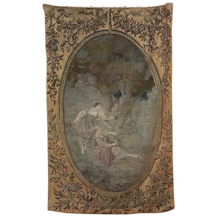 Early 19th Century Tapestry after a Watteau Work