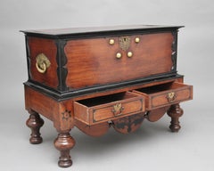 Early 19th Century teak and ebony chest