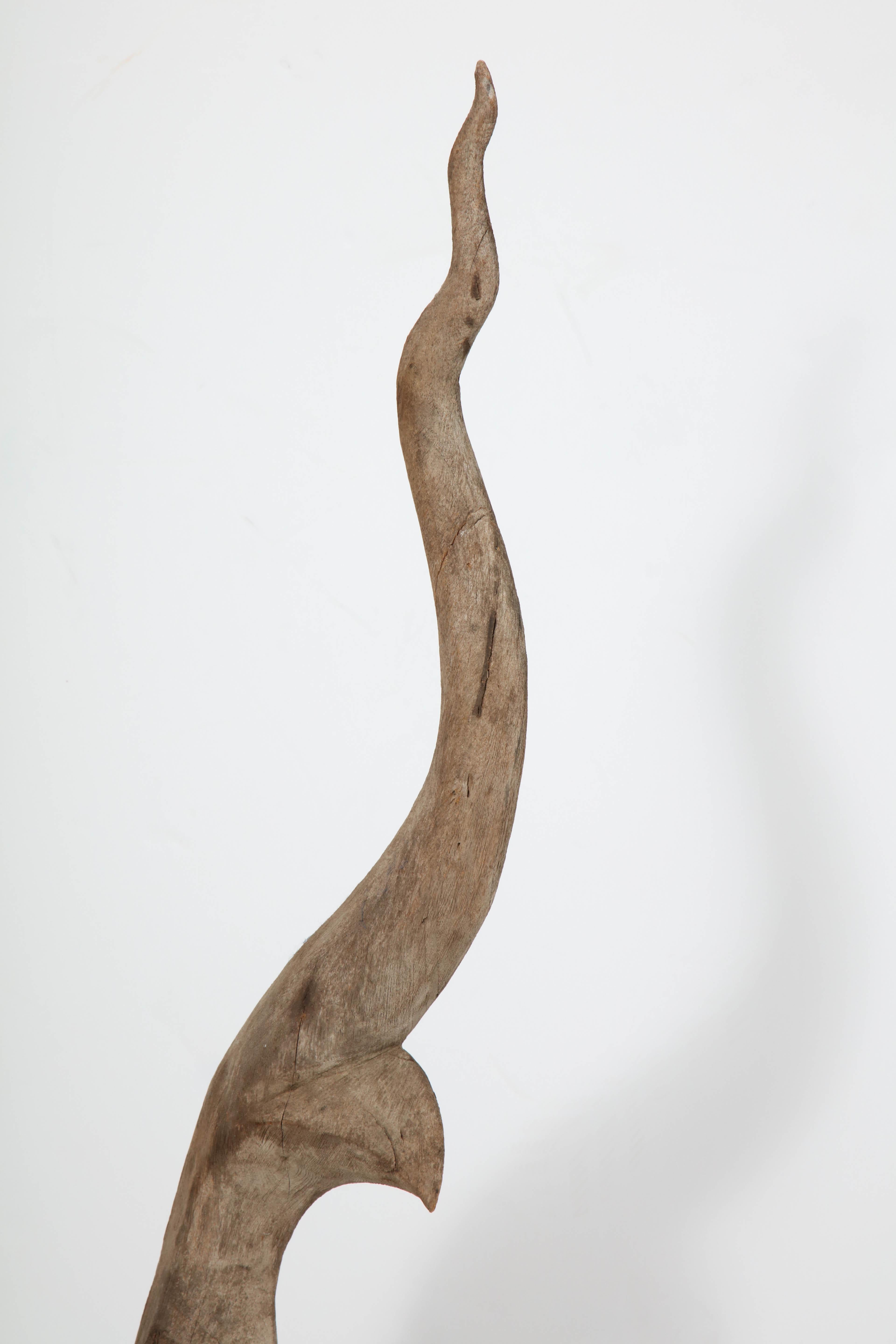 Early 19th Century Teak Roof Ornament For Sale 1