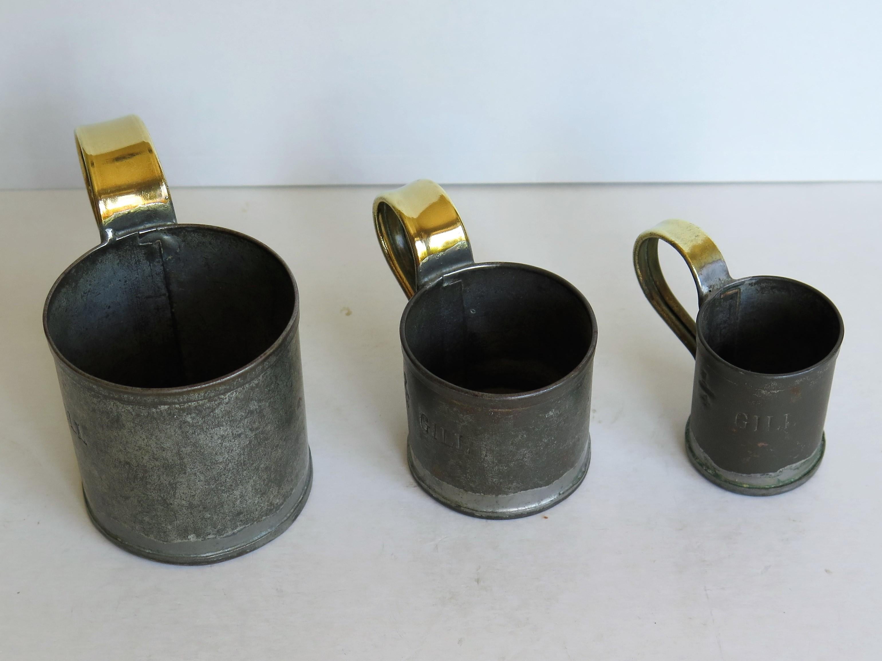 brass measurement cup