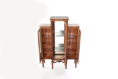 Early 19th Century Three Part French Display Cabinet