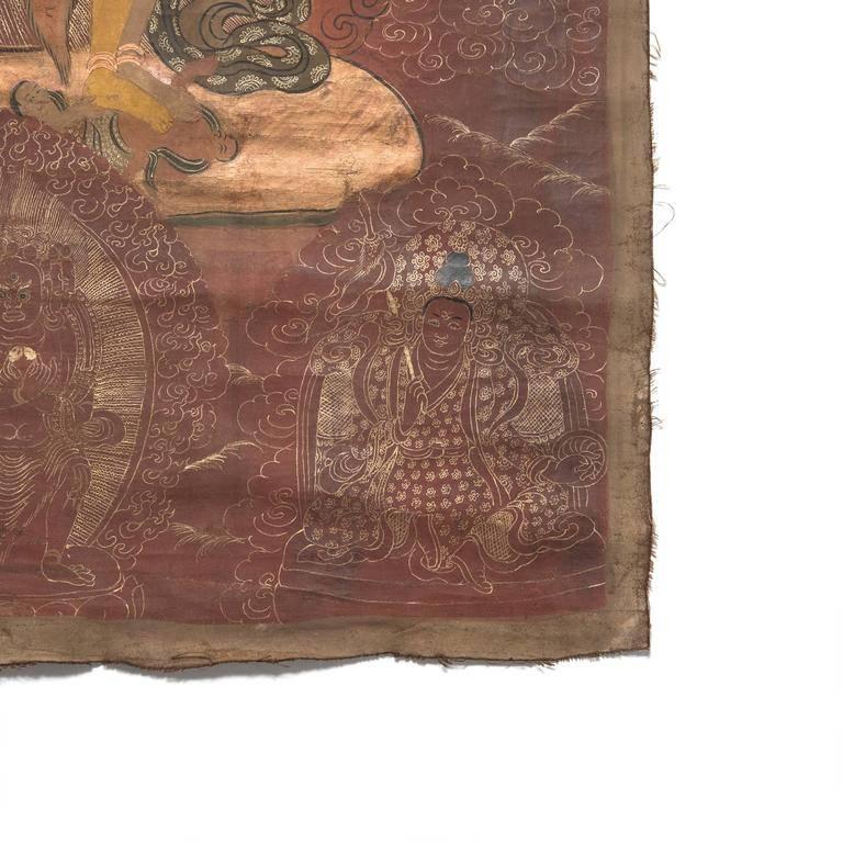Early 19th Century Tibetan Thangka of Chakrasamvara 1