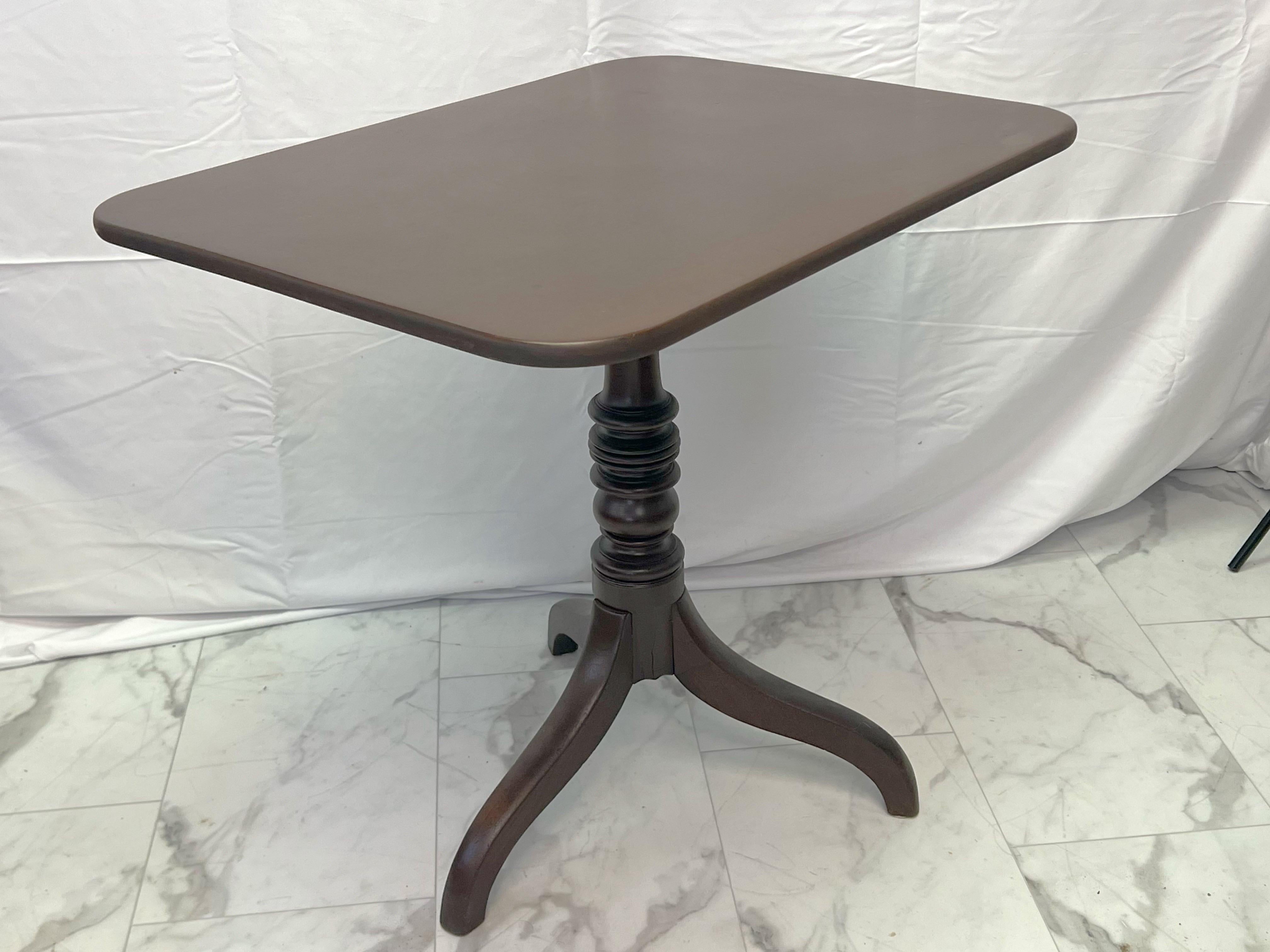 Metal Early 19th Century Tilt Top Occasional Table For Sale