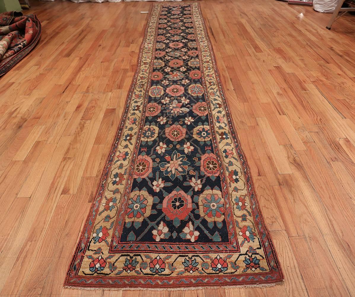 Early 19th Century Tribal Persian Northwest Runner Rug. Size: 2 ft 10 in x 19 ft 5