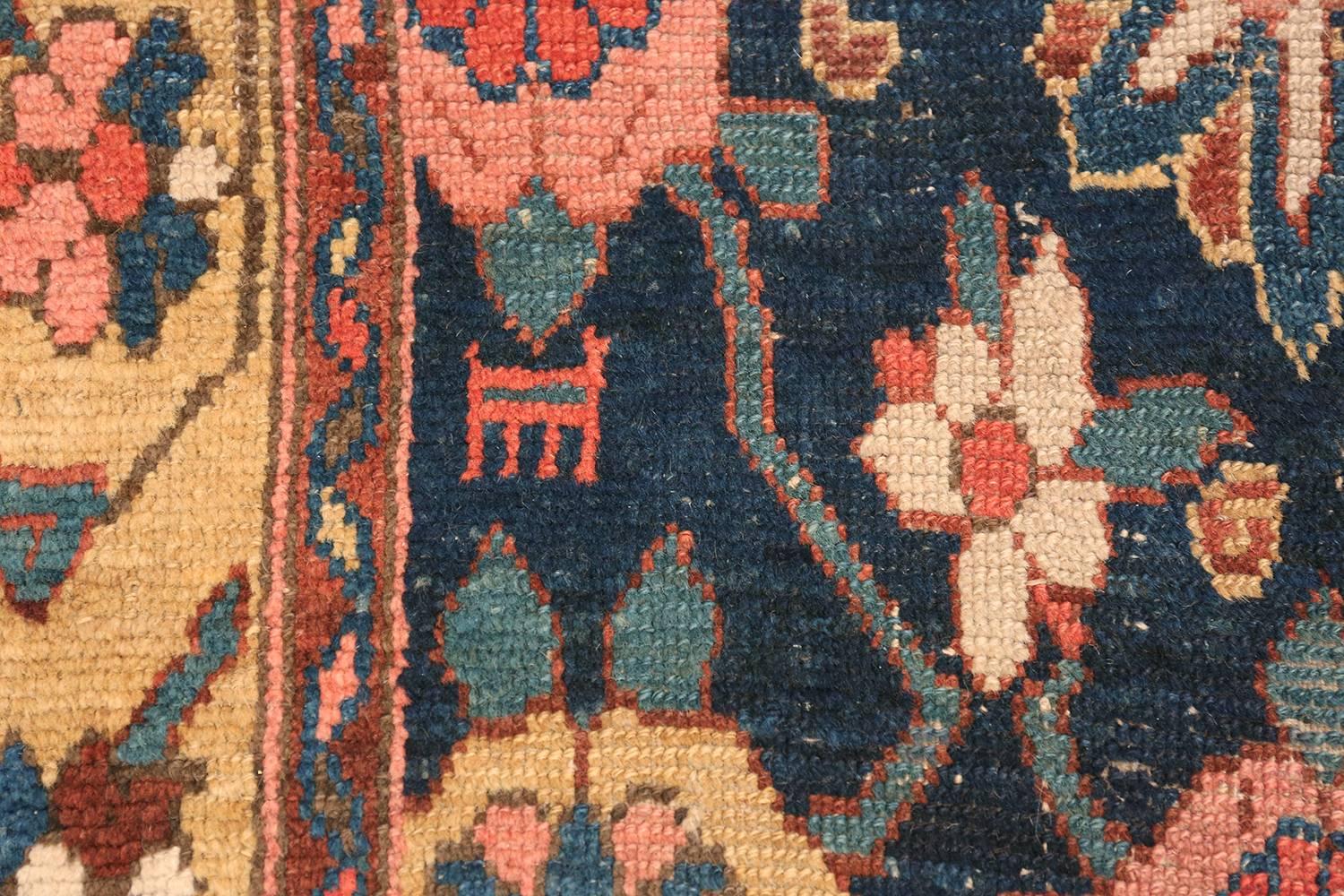 Early 19th Century Tribal Persian Northwest Runner Rug. Size: 2 ft 10 in x 19 ft In Excellent Condition In New York, NY