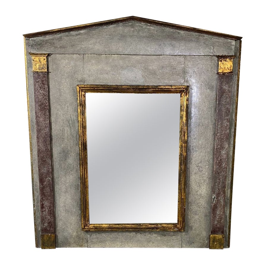 Miroir Trumeau du début du 19e siècle