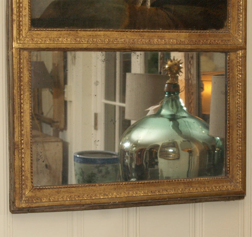 Early 19th Century Trumeau Mirror, Origin of France For Sale 1