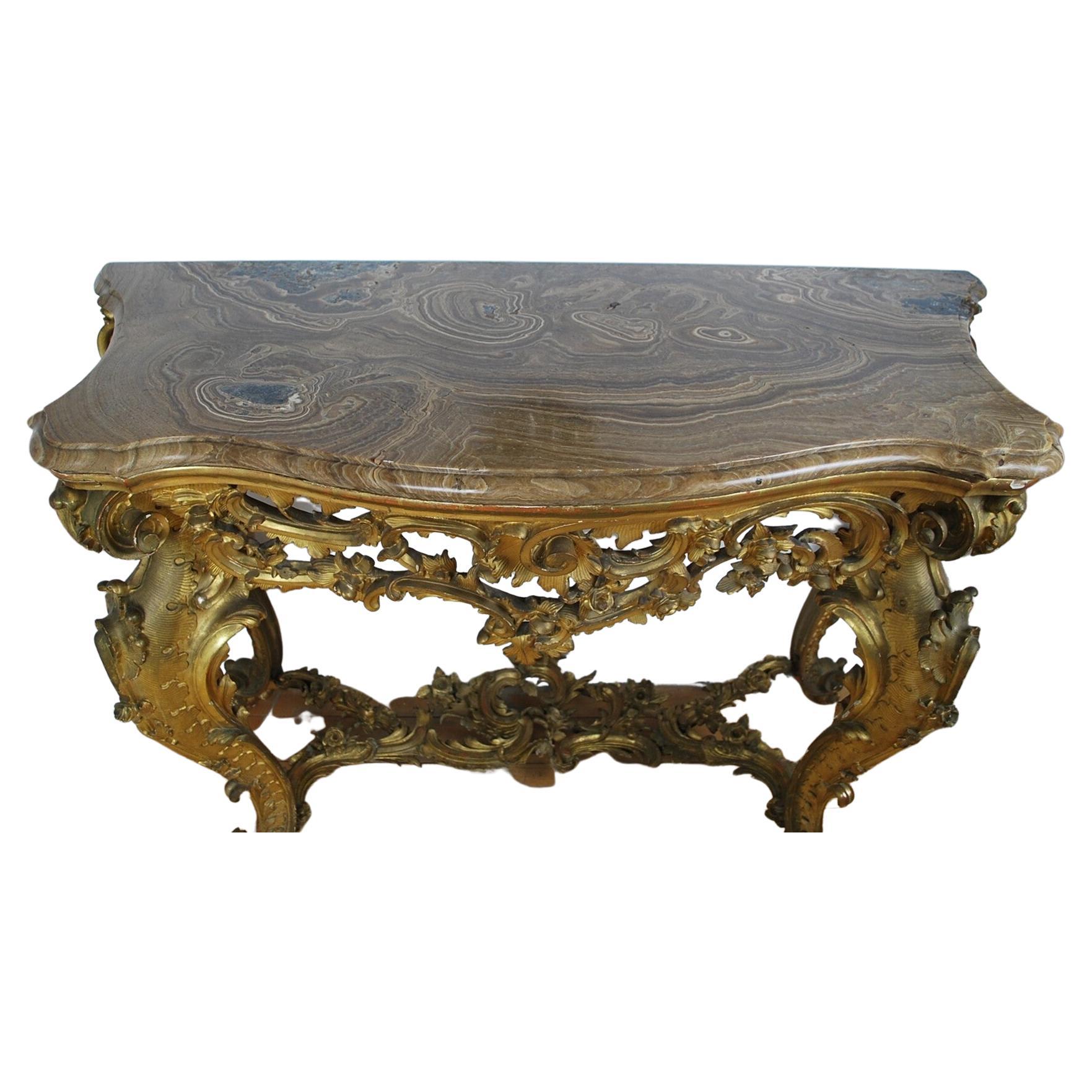 Early 19th century Tuscan console  For Sale