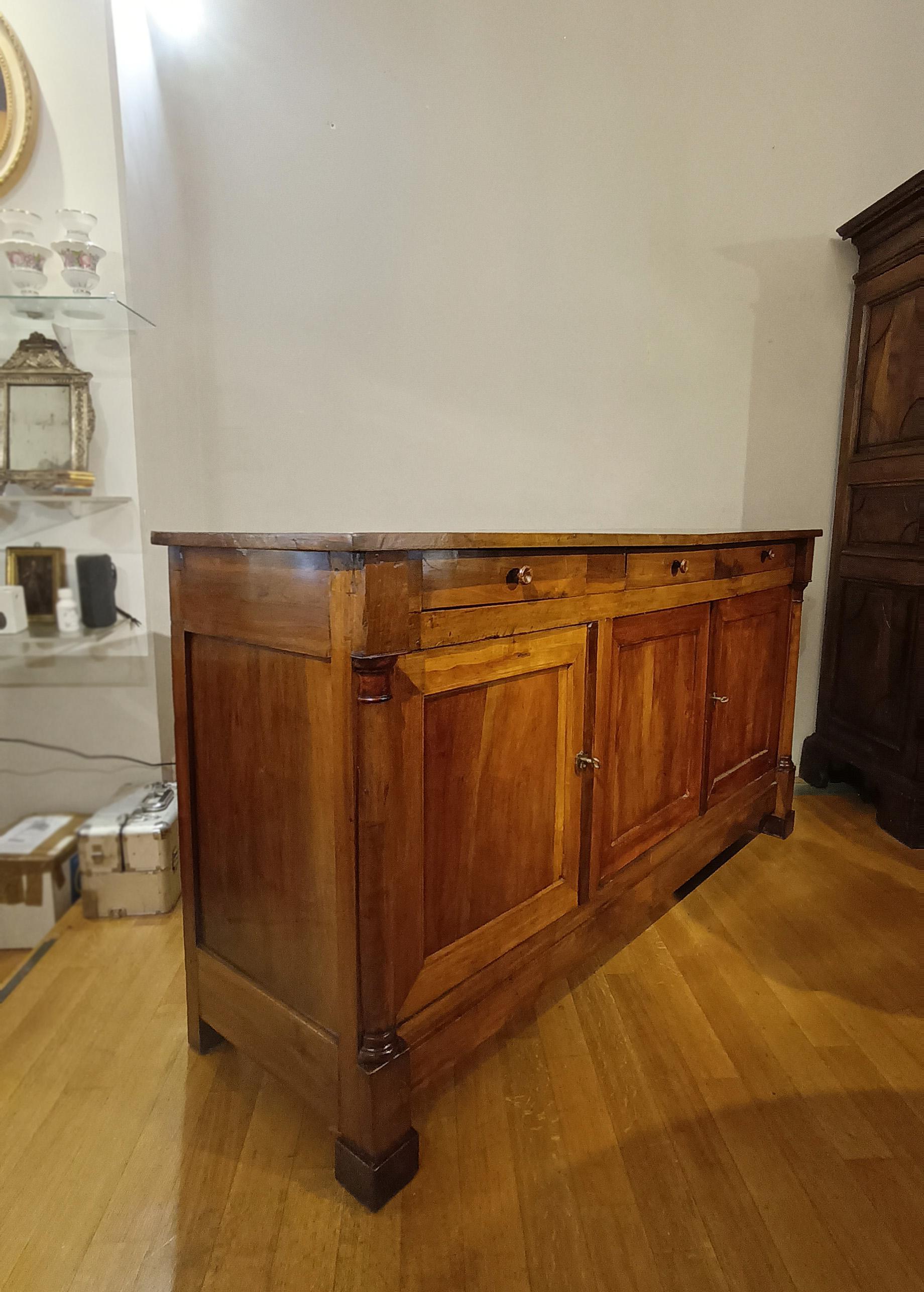 Empire EARLY 19th CENTURY TUSCAN EMPIRE SIDEBOARD For Sale