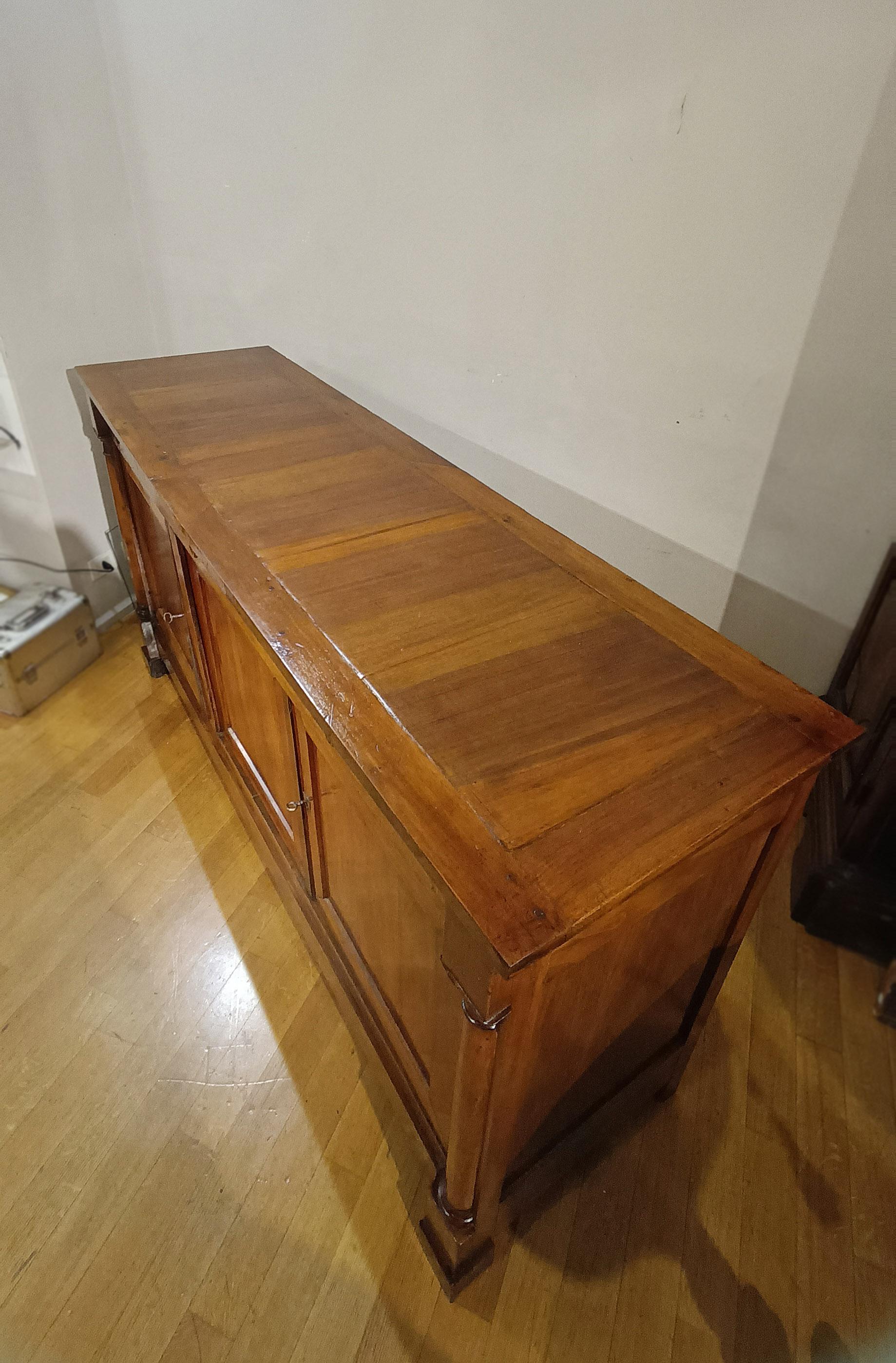 Walnut EARLY 19th CENTURY TUSCAN EMPIRE SIDEBOARD For Sale