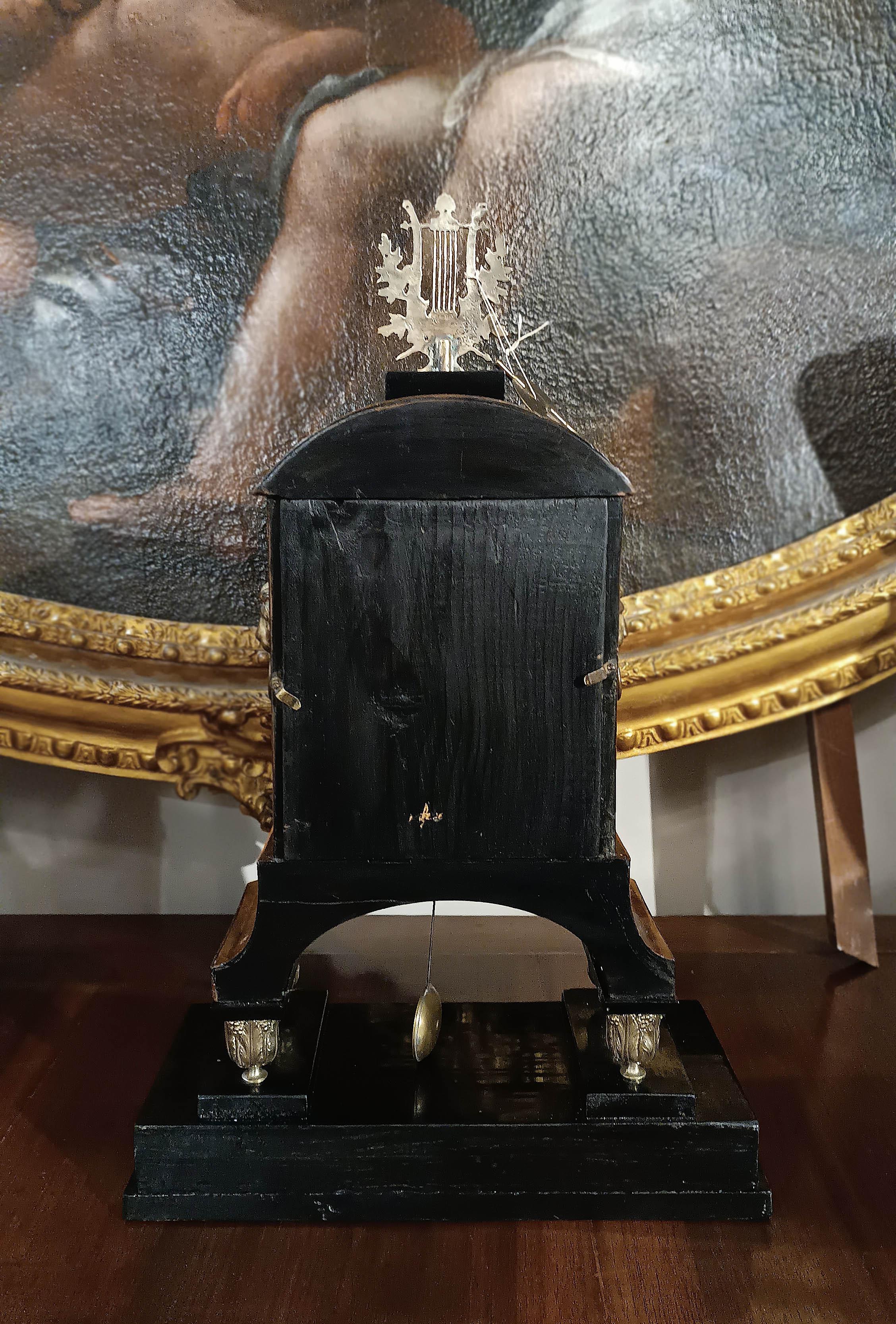 EARLY 19th CENTURY VIENNESE EMPIRE CLOCK For Sale 5